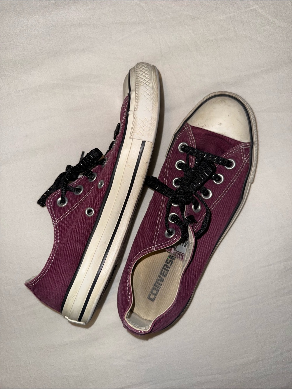 Purple Converse - Picture 2 of 4